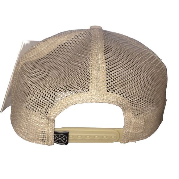 Two Roads Whalebone Foam Trucker Style Snapback Hat Tan One Size - Picture 8 of 8